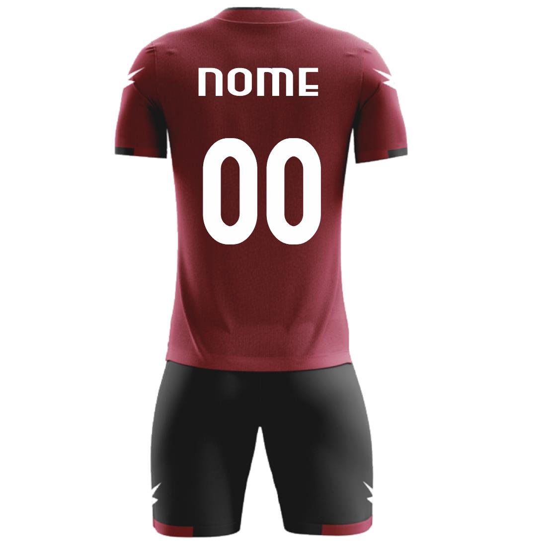Completo Calcio Zeus Personalizzabile Kit Bolt – Maglia, Pantaloncino e Calzettoni – PS 46582 PRS