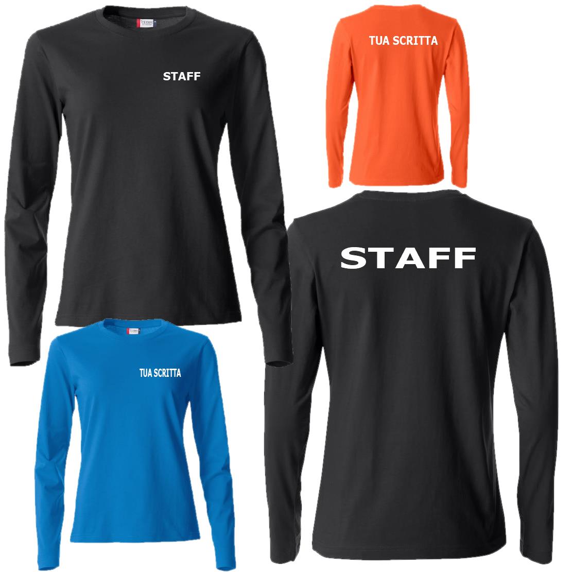 T-shirt Basic-T L/S Ladies – Manica Lunga Donna PS 35038 PRS