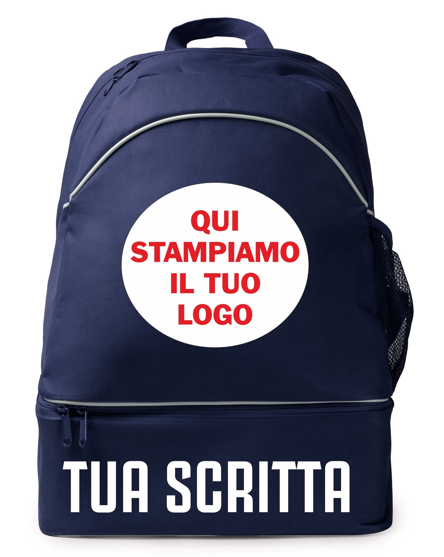 Zaino Sport Personalizzabile con Stampe di Loghi – Zainetto Portatutto PS 18001
