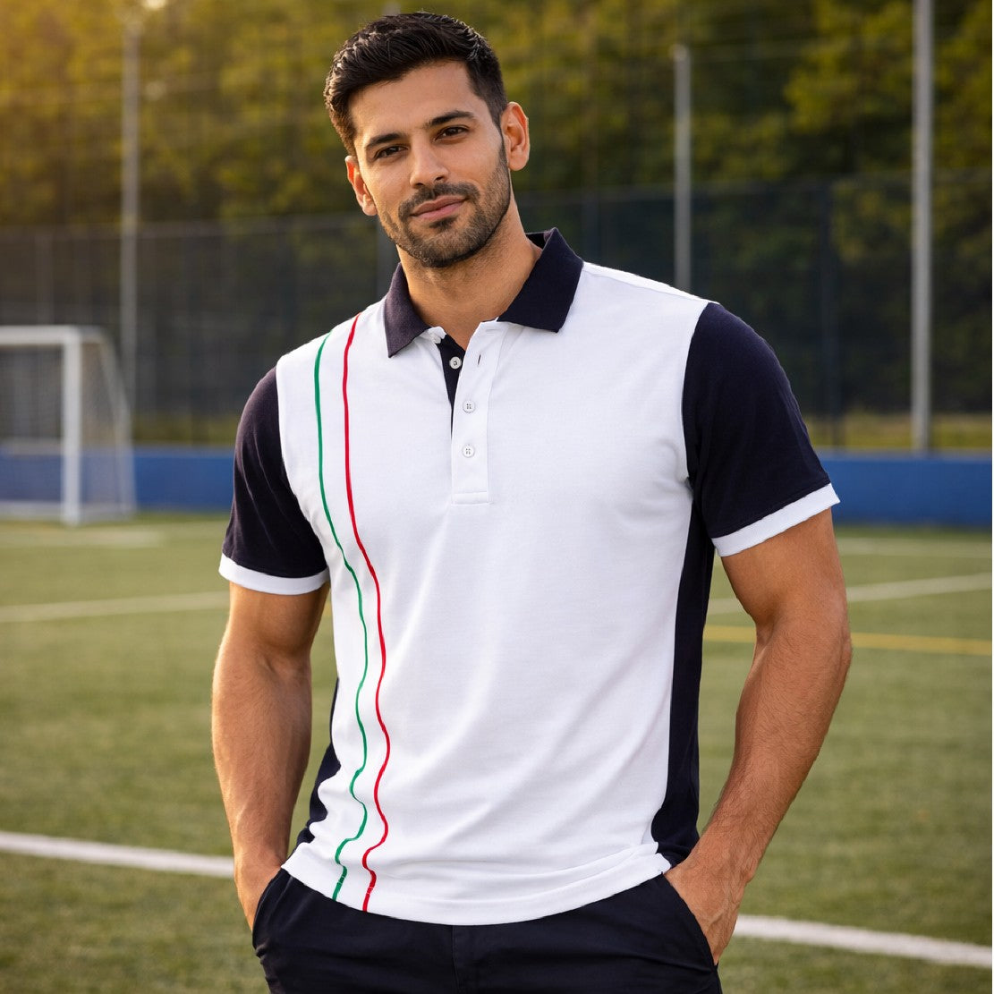 Polo Uomo New Strasburgo – Manica Corta Personalizzabile (Stampa o Ricamo) – PS 32214