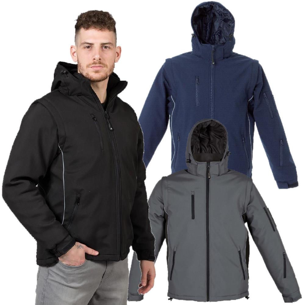 Giubbotto Locarno – Giacca Idrorepellente Pesante Personalizzabile JRC PS 46616 - PRS