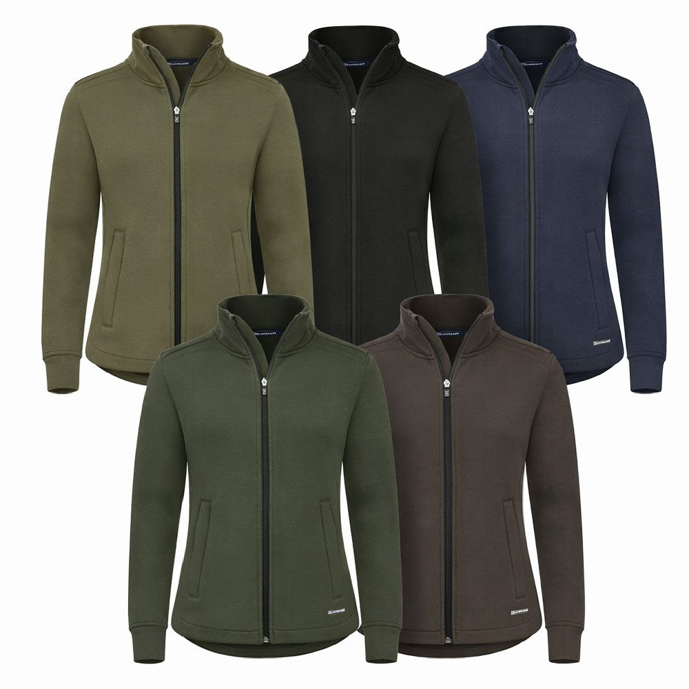 Felpa Donna Pemberton Cardigan Full Zip – Cutter &Buck Personalizzabile Con Ricamo PS 46686- PRS