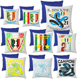 Cuscino Calcio Inter Campioni d’Italia 2026 – 21 Scudetti Seconda Stella – 38×38 cm – PS 10746-INT01