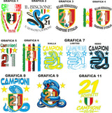 Cappello Baseball Scudetto Internazionale Campione d'Italia 2025/2026 21 Scudetti Seconda Stella 41411-INT-MIX