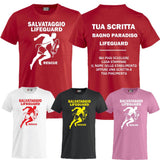 T-Shirt “Salvataggio Lifeguard” Doppia Personalizzazione – PS 27431-A-136 PRS