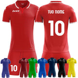 Completo Calcio Zeus Personalizzabile Kit SA23 – Maglia, Pantaloncino e Calzettoni – Nome e Numero PS 12869