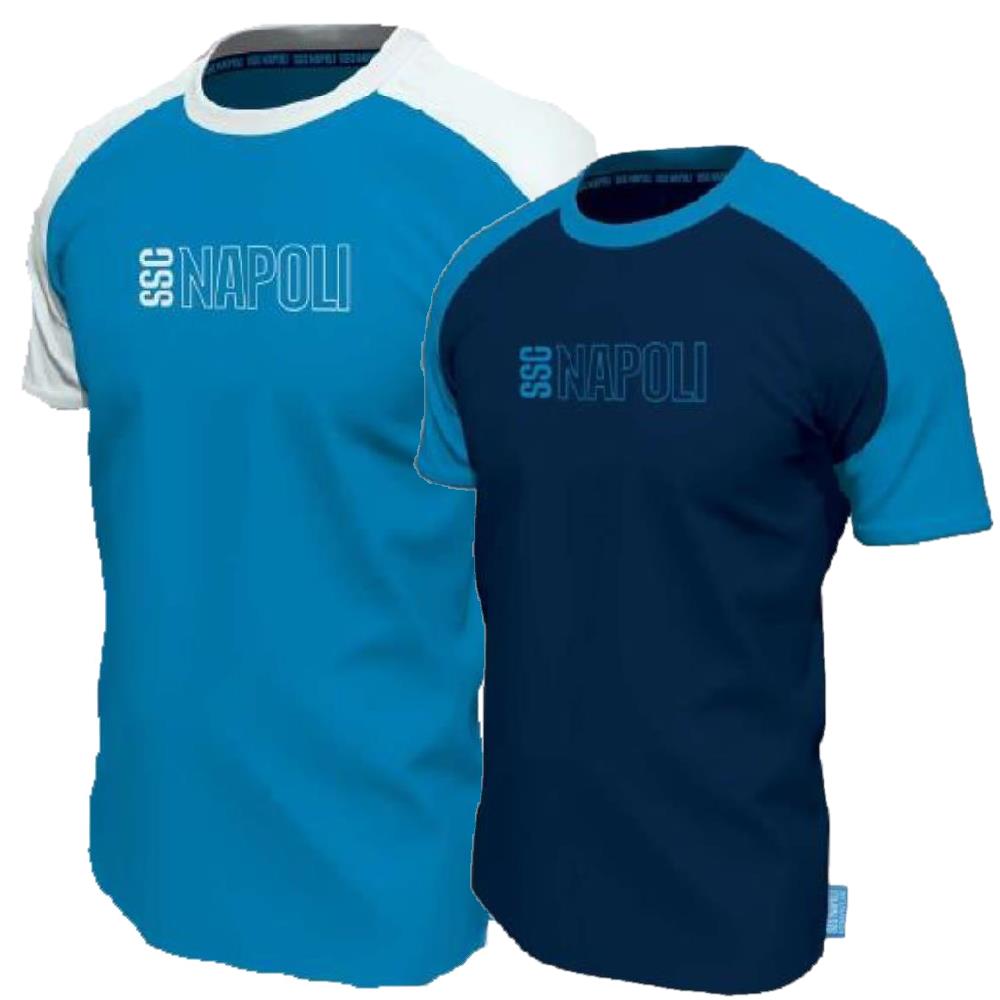T-Shirt SSC NAPOLI in Cotone – Prodotto Ufficiale SSCNAPOLI Cod. PS 09961
