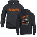 Felpa Con Cappuccio Cross Gang Riders Motocross Motard Uomo Ragazzo PS 32714-013