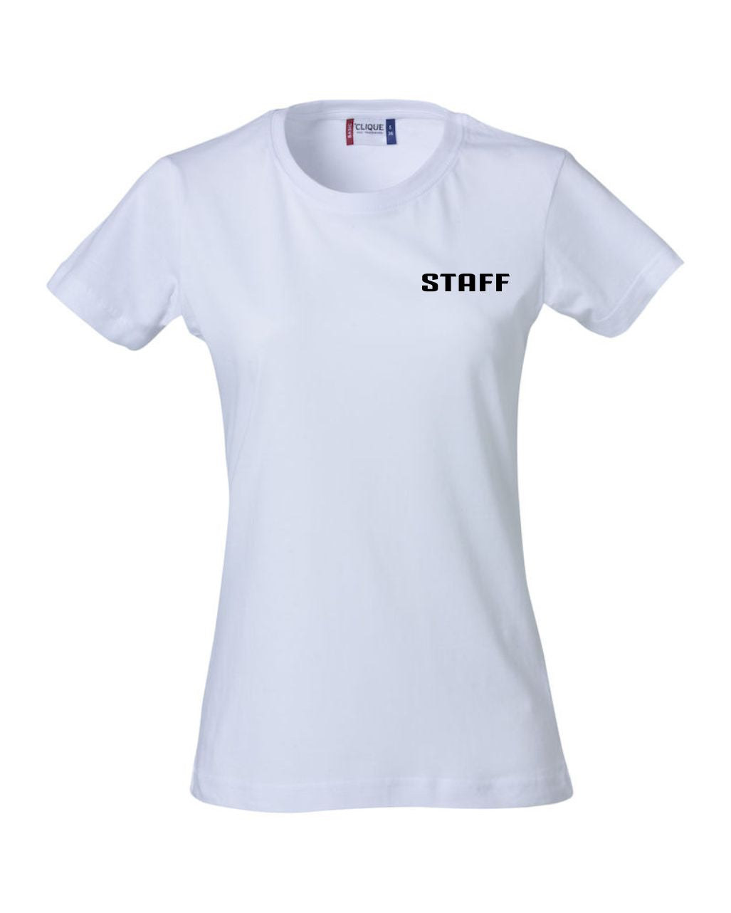 T-Shirt Staff Donna Sciancrata Personalizzabile – Maglietta Manica Lavoro ed Eventi – PS 28870-007 PRS