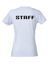T-Shirt Staff Donna Sciancrata Personalizzabile – Maglietta Manica Lavoro ed Eventi – PS 28870-007 PRS