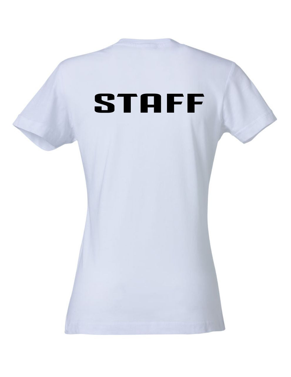 T-Shirt Staff Donna Sciancrata Personalizzabile – Maglietta Manica Lavoro ed Eventi – PS 28870-007 PRS