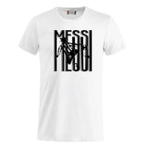T-shirt Messi 10 Tifosi Calcio Argentina 100% Cotone Personalizzabile Con Nome e Numero PS 27431-A034