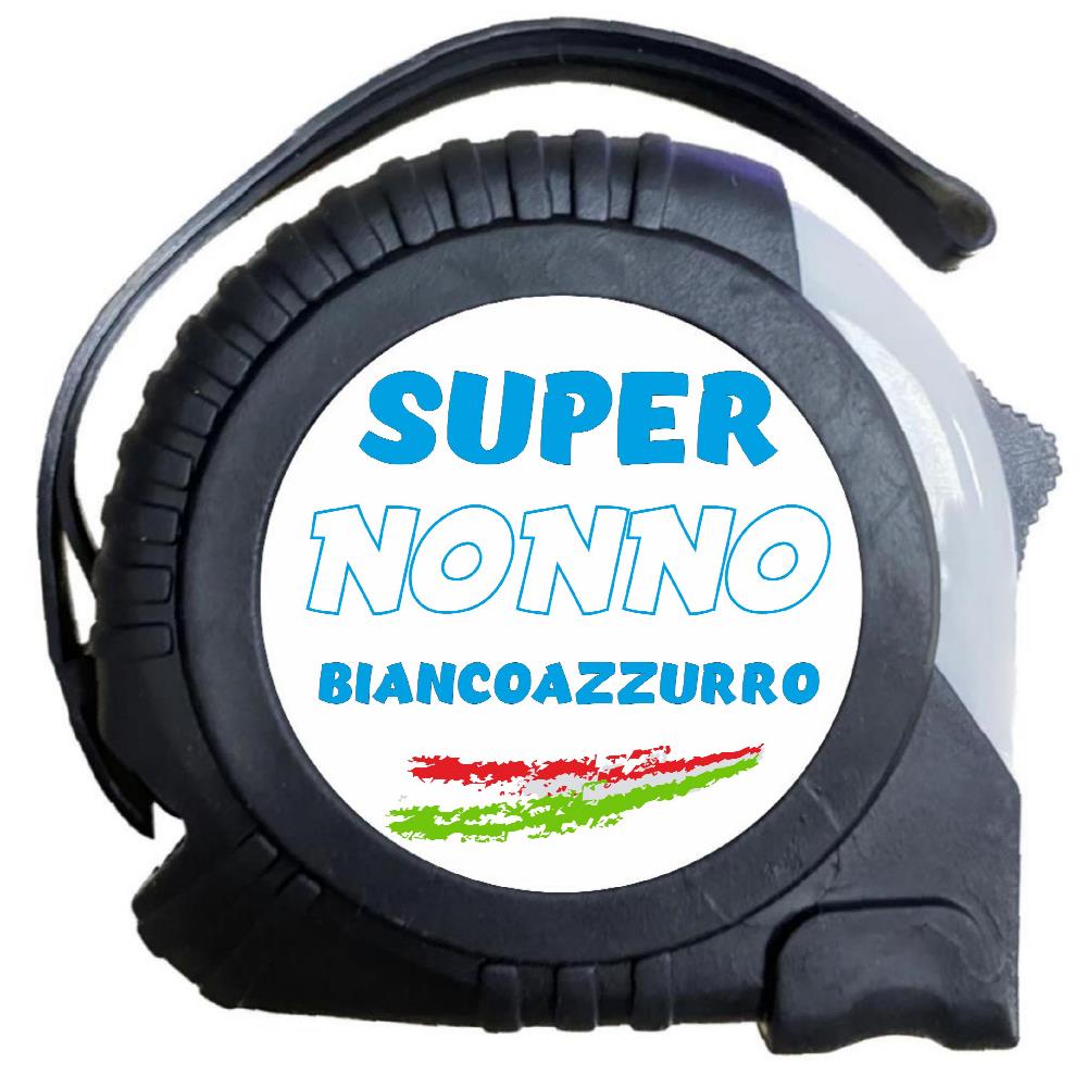 Flessometro Metro a Nastro 5 m Super Nonno Bainconero Nero Azzurro – PS 12511-003