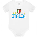 Body Neonato Italia Personalizzabile Con Nome e Numero Nazionale Italiana PS 28180-0019