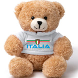 Peluche Orsetto Italia – Personalizzabile con Nome e Numero | Teddy Bear 17 cm PS 33794-A-001