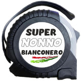 Flessometro Metro a Nastro 5 m Super Nonno Bainconero Nero Azzurro – PS 12511-003