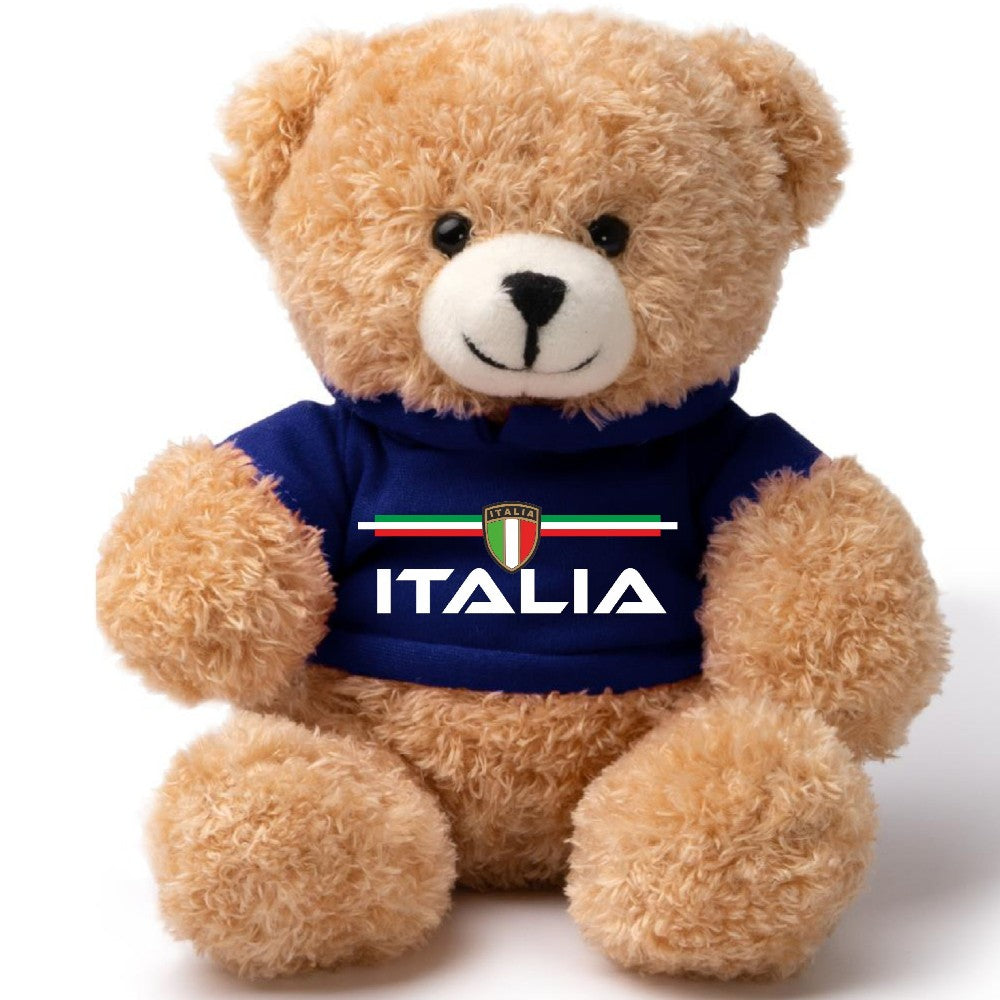 Peluche Orsetto Italia – Personalizzabile con Nome e Numero | Teddy Bear 17 cm PS 33794-A-001