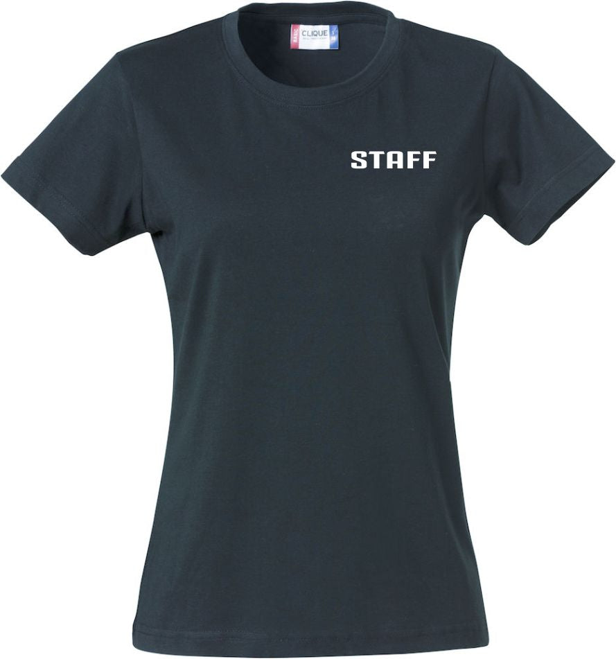 T-Shirt Staff Donna Sciancrata Personalizzabile – Maglietta Manica Lavoro ed Eventi – PS 28870-007 PRS