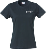 T-Shirt Staff Donna Sciancrata Personalizzabile – Maglietta Manica Lavoro ed Eventi – PS 28870-007 PRS