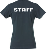 T-Shirt Staff Donna Sciancrata Personalizzabile – Maglietta Manica Lavoro ed Eventi – PS 28870-007 PRS