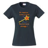 T-Shirt Donna “Se Capisco Come Funziona Faccio Una Strage” – Maglietta Umoristica – PS 28870-010