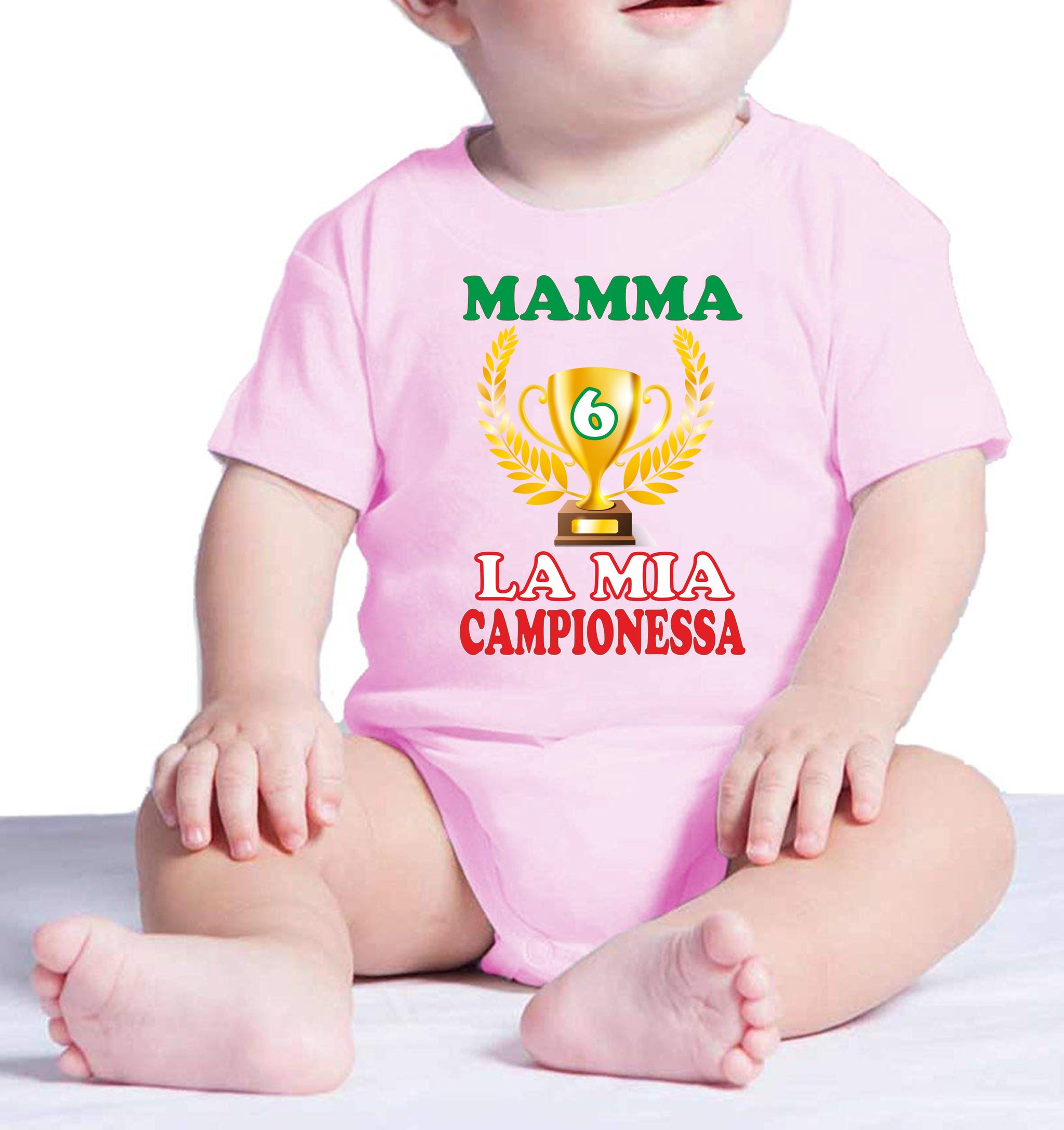 Body Neonato “Mamma Sei La Mia Campionessa” Festa della Mamma PS 28180-024