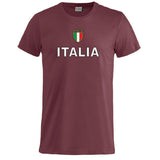 T-Shirt Italia Personalizzabile con Nome e Numero – Cotone – Bambino e Uomo – PS 27431
