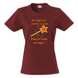 T-Shirt Donna “Se Capisco Come Funziona Faccio Una Strage” – Maglietta Umoristica – PS 28870-010
