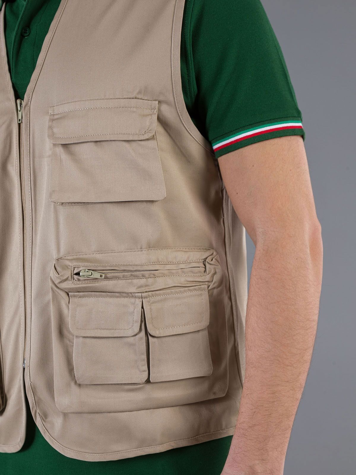 Gilet Multitasche Adulto – Outdoor, Lavoro, Pesca – Personalizzabile PS 00007 PRS