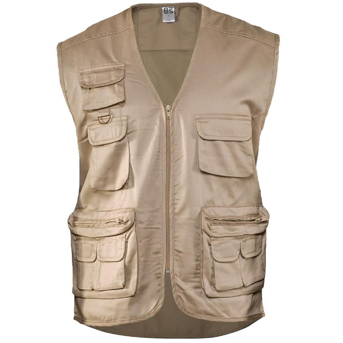 Gilet Multitasche Adulto – Outdoor, Lavoro, Pesca – Personalizzabile PS 00007 PRS