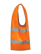 Gilet Alta Visibilità Arancio Giallo Fluo BS700 Personalizzabile Con Stampe – PS 02160
