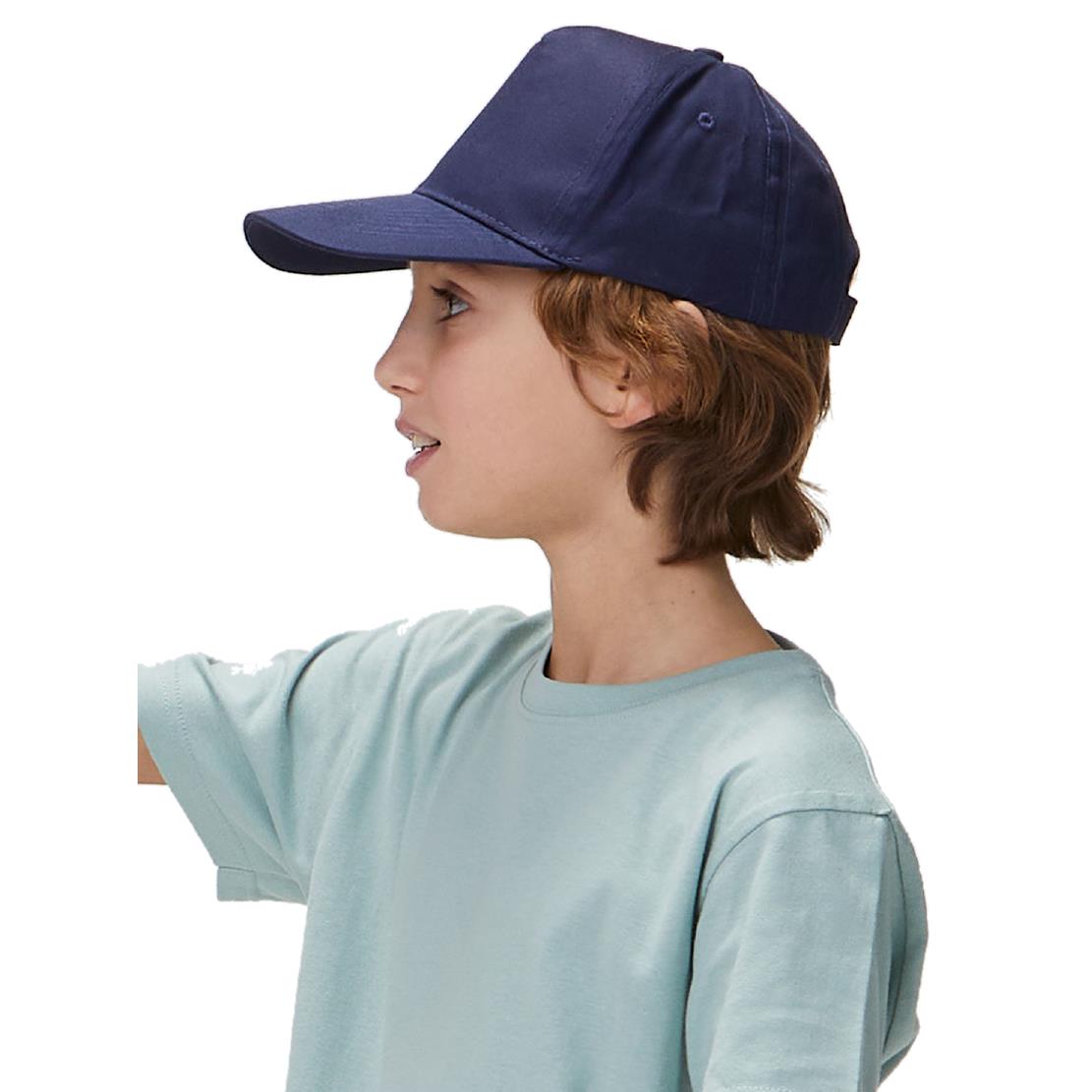 Cappello Baseball Bambino 5 Pannelli – Cappellino Promo Kids – Personalizzabile  PS 33777