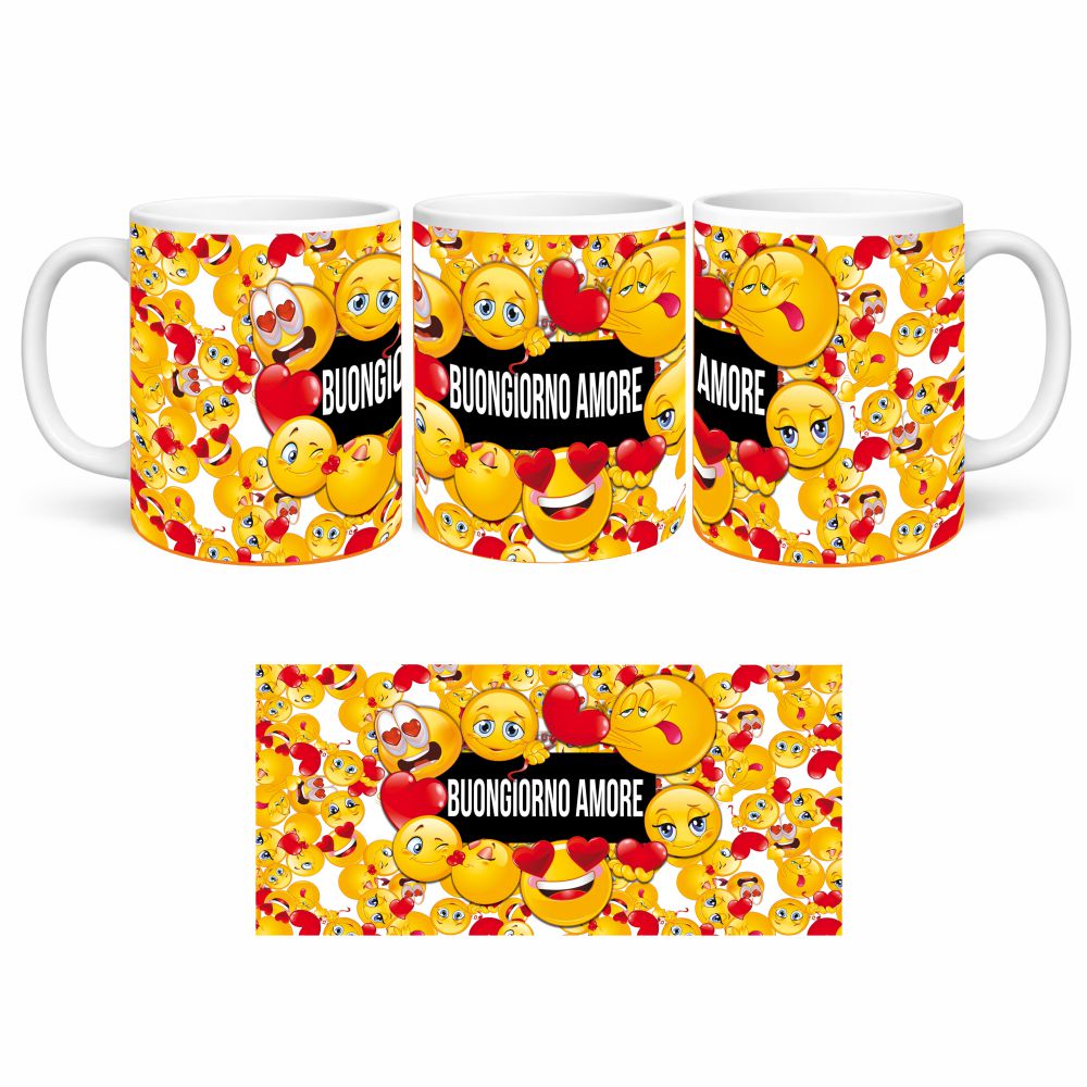 Tazza Regalo Emoji con dedica – San Valentino – PS 09370-2006
