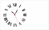 Cornice in Pietra Ardesia Rettangolare con Orologio – Gadget Personalizzato 25×40 cm PS 13103