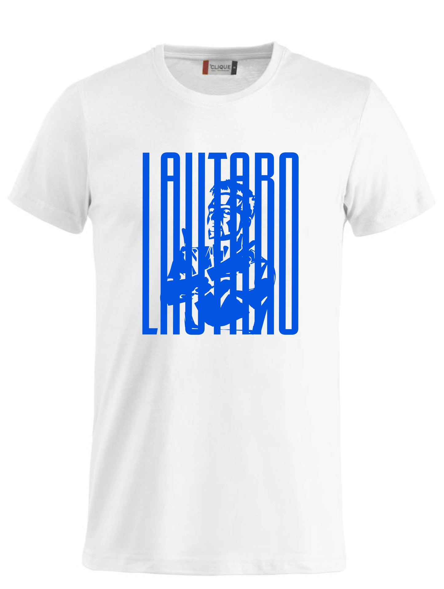 T-Shirt Lautaro Martinez Magliette Tifosi Interisti Maglietta in Cotone Abbigliamento Calcio PS 27431-A033