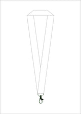 Laccio Da Collo Lanyard Con Moschettone Porta Badge Personalizzabile PS 00060 PRS