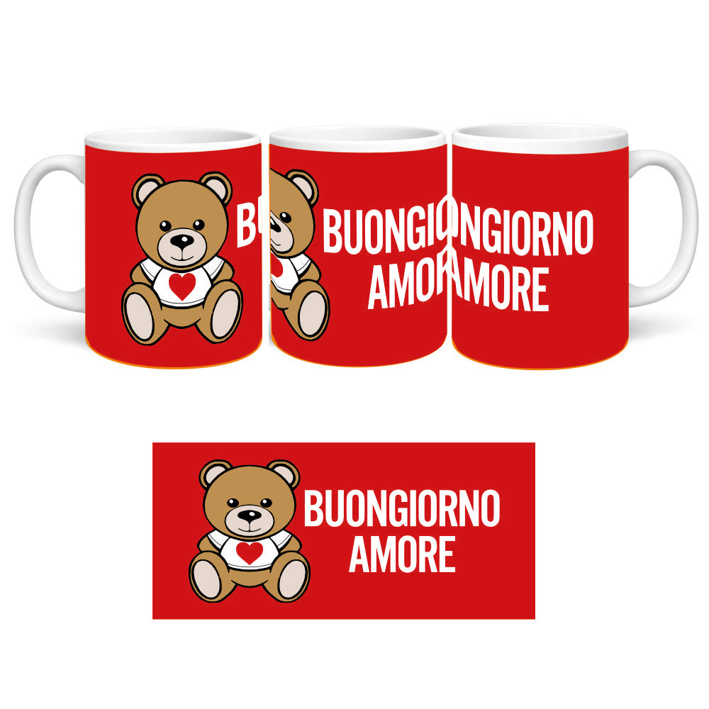 Tazza Regalo Orsetto / Targa – San Valentino – PS 09370-2007