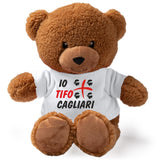 Peluche Orsetto Calcio Squadra del Cuore – Personalizzabile con Nome | Teddy Bear 18 cm PS 33790-001
