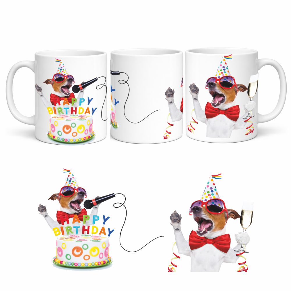 Tazza in Ceramica “Buon compleanno / Happy birthday” – Tazza Personalizzata PS 09370-0002