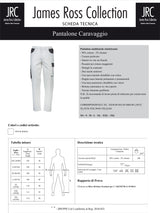 Pantalone Caravaggio 240 GR – Pantaloni da Imbianchino Personalizzabili JRC PS 34706