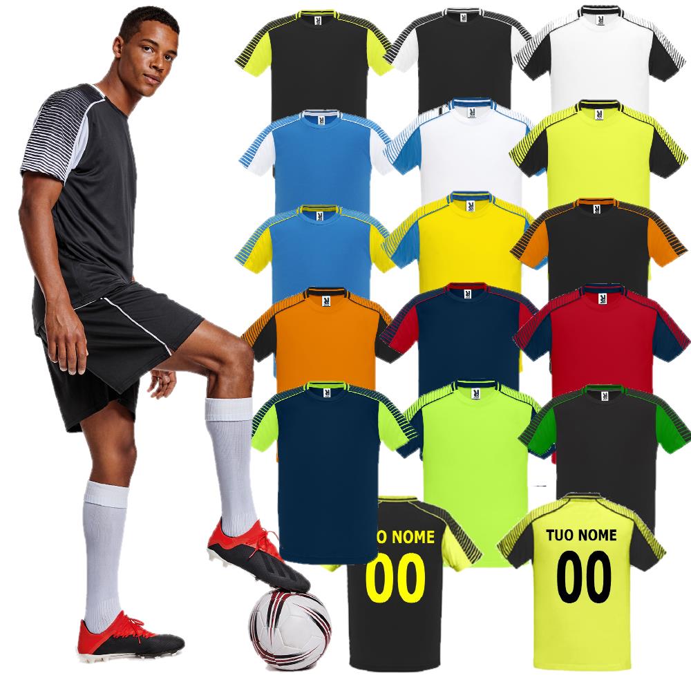Completo Calcio  – 2 Maglie + 1 Pantaloncino Personalizzabile Nome e Numero – PS 40394 PRS