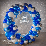 Arco Super di Palloncini completo con scritta neon - BA 014