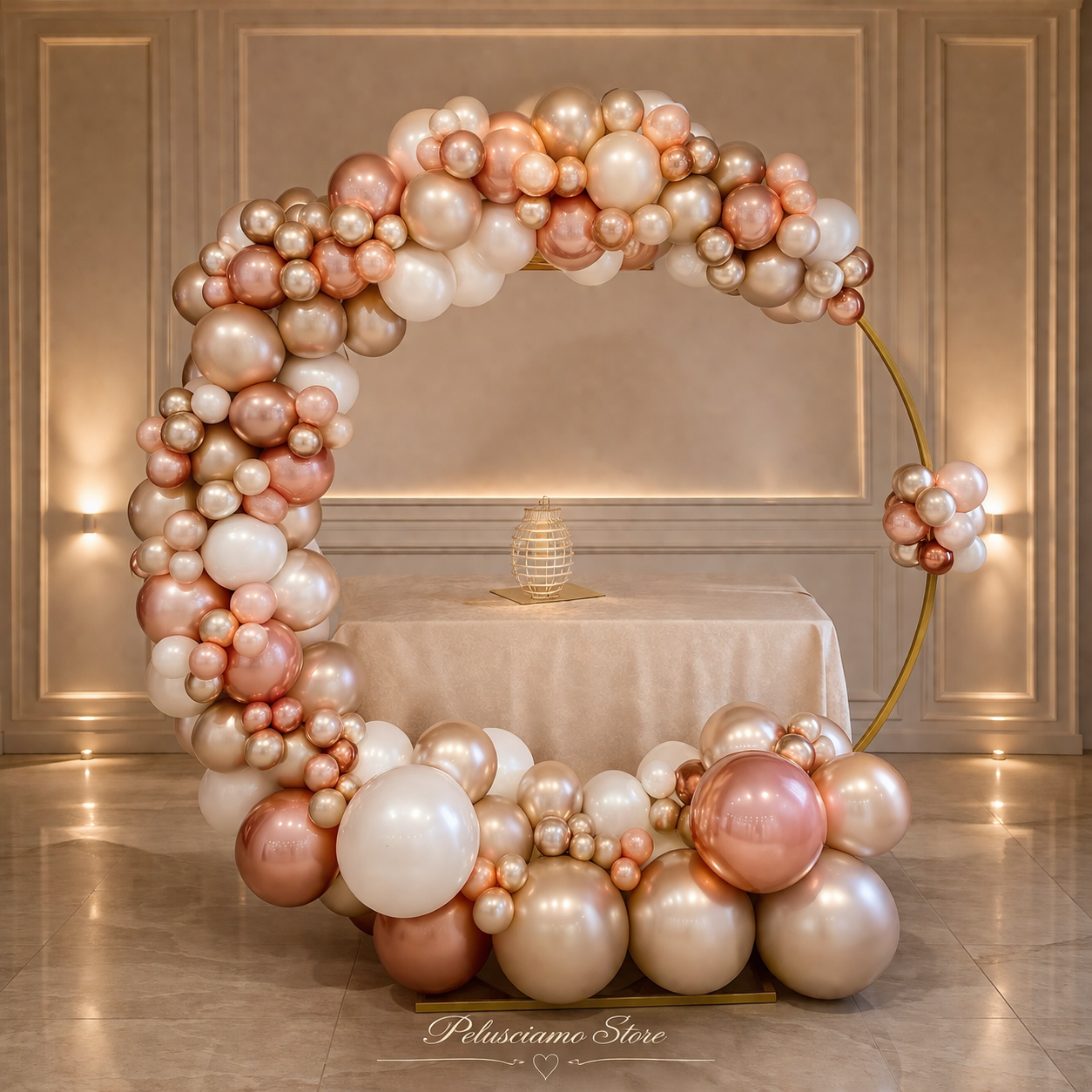 Arco mezza luna di Palloncini  - BA 015