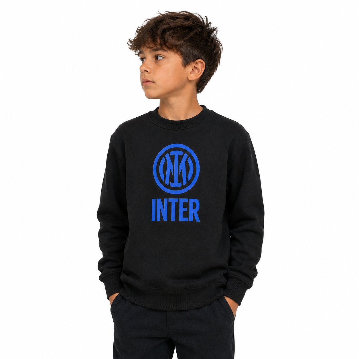 Felpa Girocollo INTER Bambino Ragazzo in Felpa – FC Internazionale – PS 46610