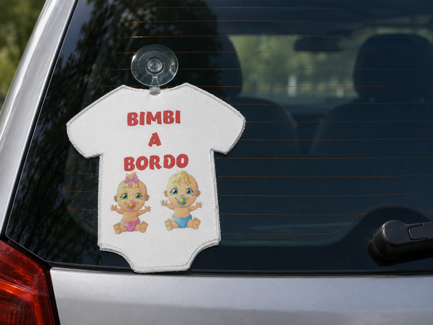 Mini Pagliaccetto Con Ventosa | Maglietta Per Auto Calcio 22x21 Cm PS 40351