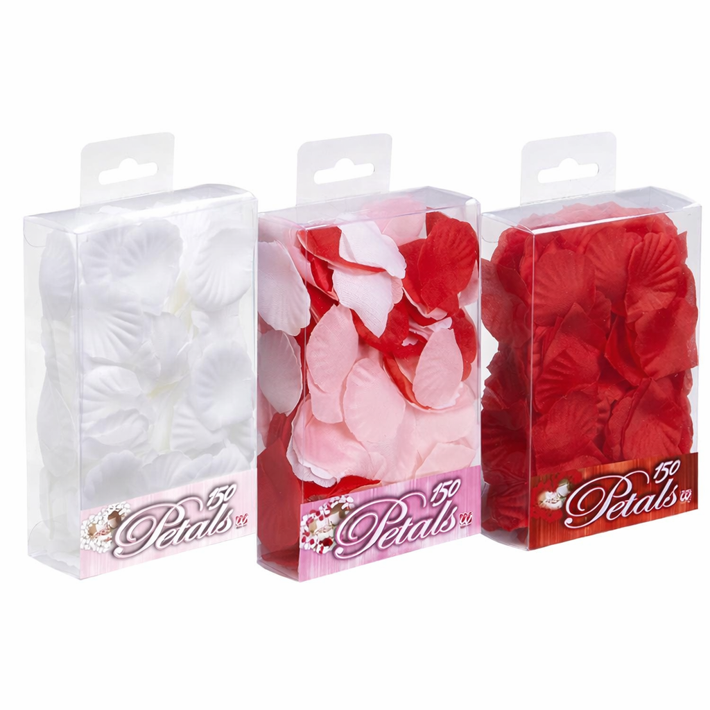 Petali di Rosa Finti – Bianco / Rosso / Misto – Decorazione Party e Matrimonio – PS 02576