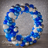 Arco Super di Palloncini completo con scritta neon - BA 014