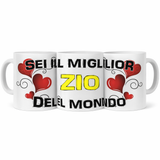 Tazza in Ceramica Personalizzabile “Miglior Mamma / Papà/ Sorella/ Fratello/...” – Tazza Personalizzata PS 09370-3043