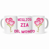 Tazza in Ceramica Personalizzabile “Miglior Mamma / Amica / Zia / Nonna” – Tazza Personalizzata PS 09370-3042