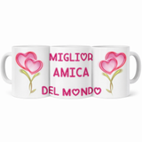 Tazza in Ceramica Personalizzabile “Miglior Mamma / Amica / Zia / Nonna” – Tazza Personalizzata PS 09370-3042